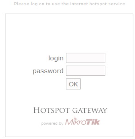 halaman login hotspot mikrotik