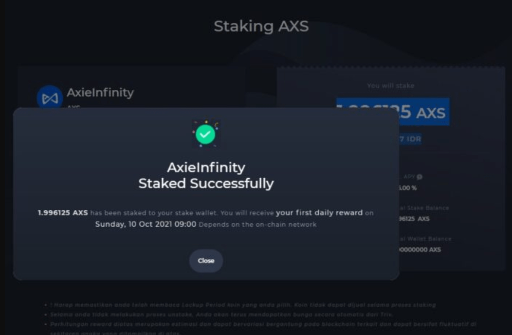 staking crypto