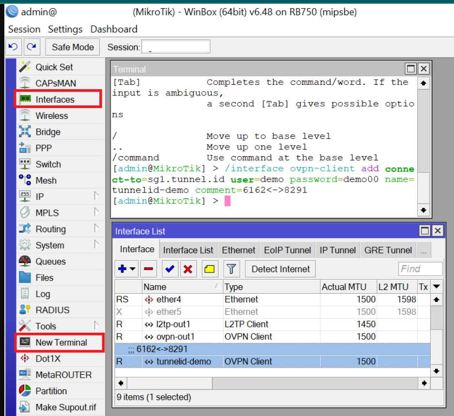 cara remote mikrotik