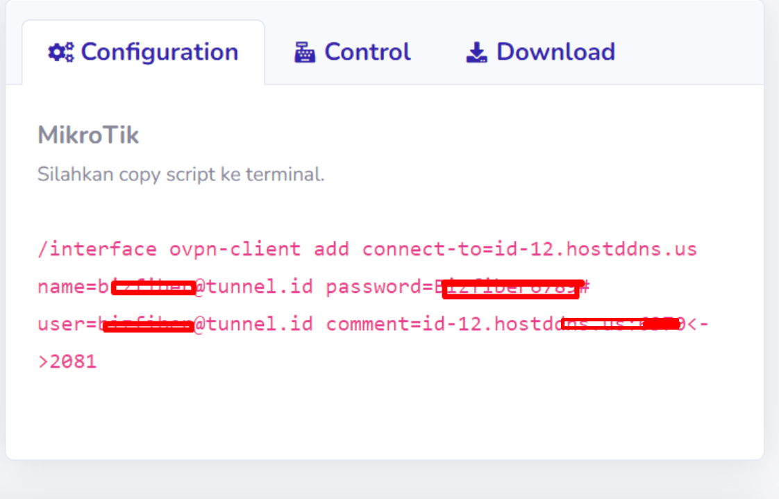 cara remote olt