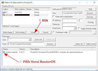 Reset mikrotik diperlukan jika lupa username dan password Mikrotik atau ketika ingin mela Cara Reset Konfigurasi Mikrotik