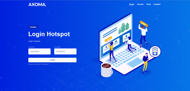 Kumpulan Template Login Hotspot Keren Dan Gratis
